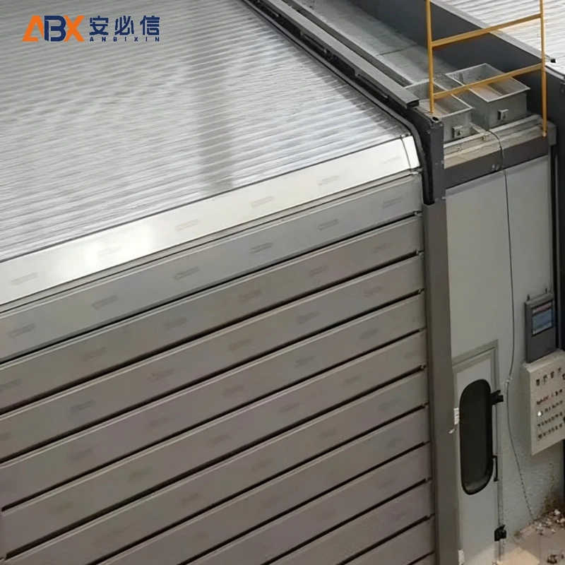 白山铝制高速门